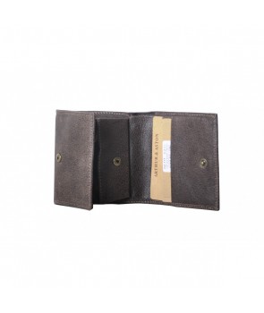 Porte-monnaie et cartes cuir destroy 2