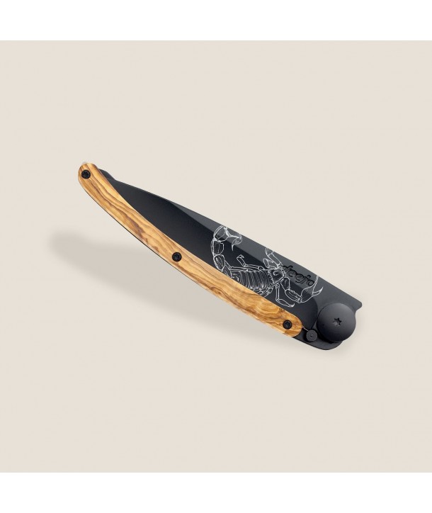 Couteau Deejo Olivier / Scorpion...