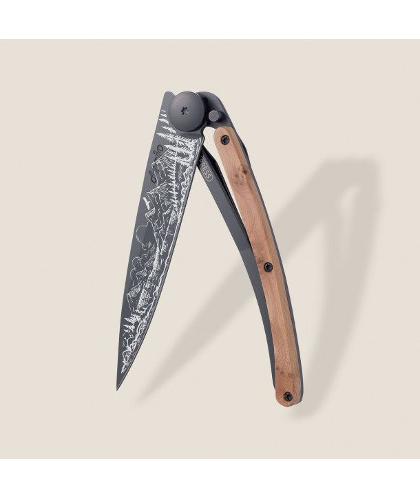 Couteau Deejo Genevrier / Montagne...