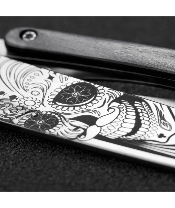 Couteau Deejo Ebene / Latino Skull...