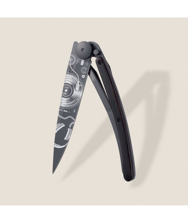 Couteau Deejo Ebene / Vinyle 1GB000172