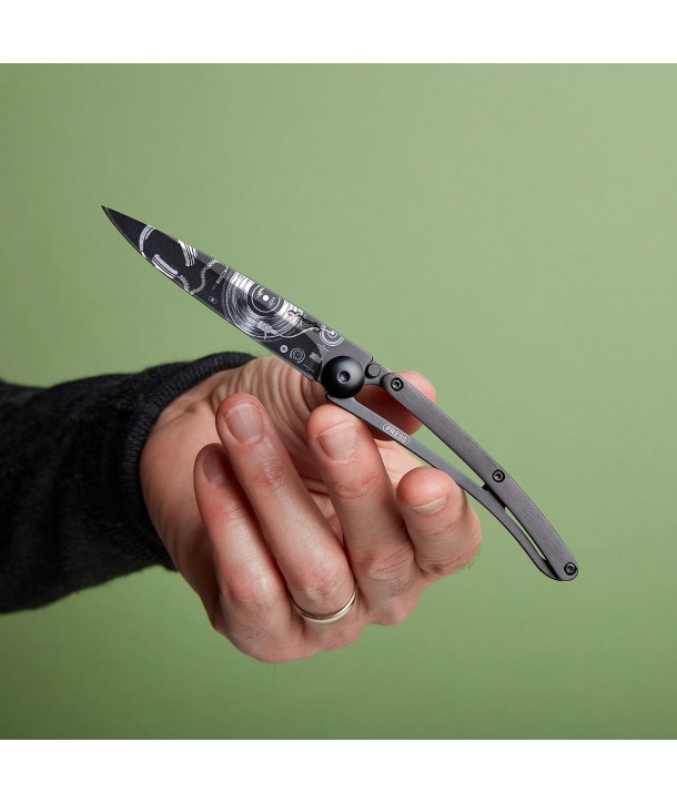 Couteau Deejo Ebene / Vinyle 1GB000172