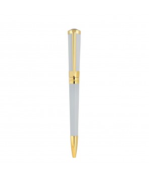 Stylo Dupont Laque Blanc/Or...