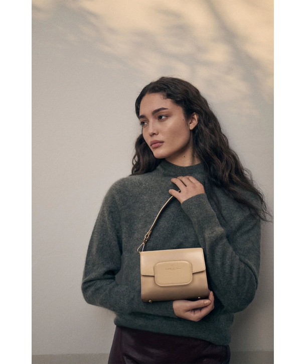 Sac Lancaster 480059 Beige Fonce