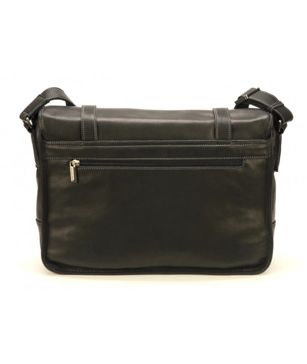 Besace cuir Arthur & Aston 202815 Noir