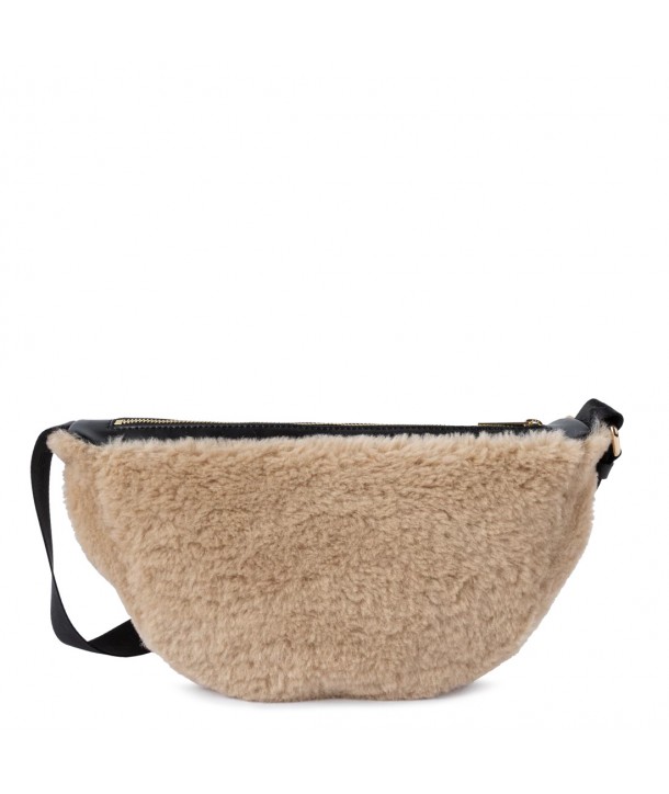 Sac banane Lancaster 518054 Beige & Noir