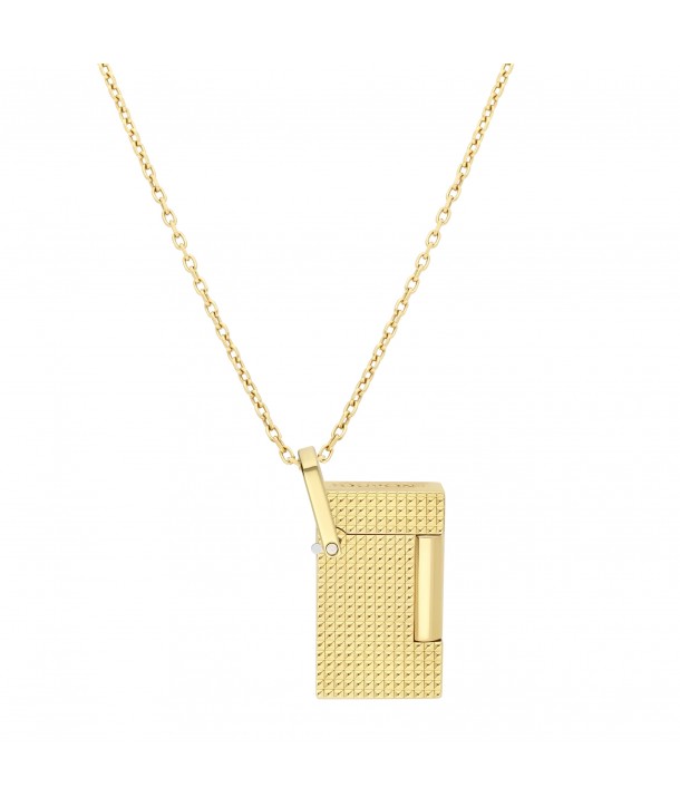Briquet & collier pointe de diamant...