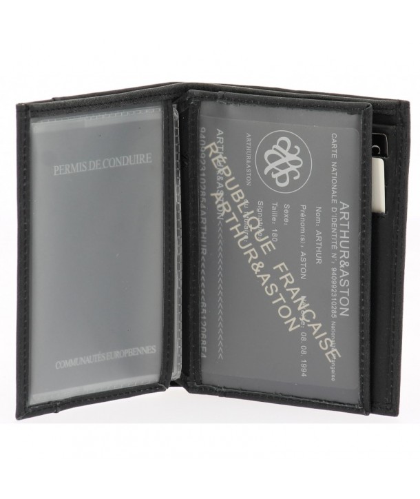 Portefeuille cuir