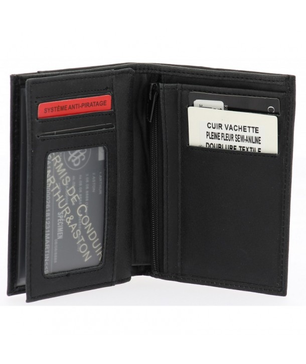Portefeuille cuir